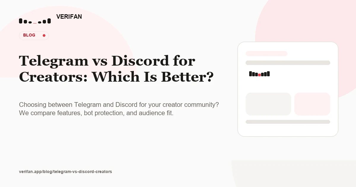 Telegram vs Discord for Creators: Which Is Better?